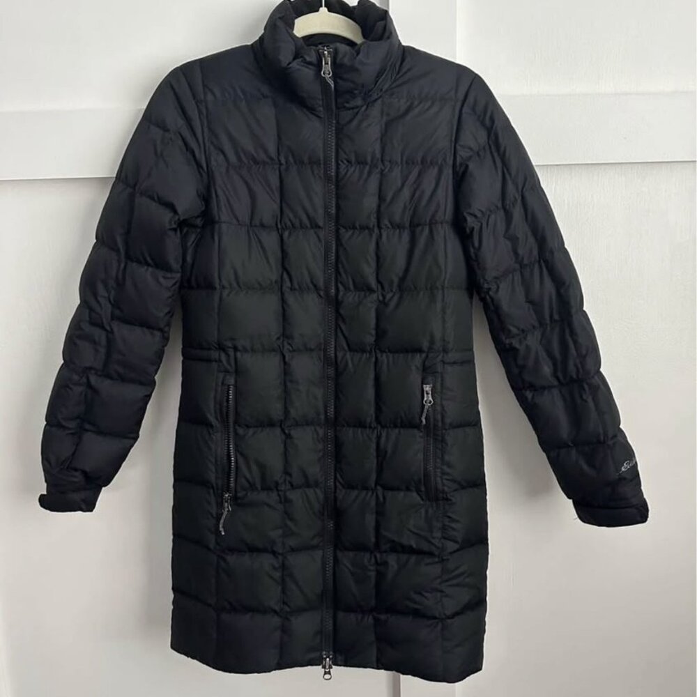 Black Eddie Bauer Down Jacket XS